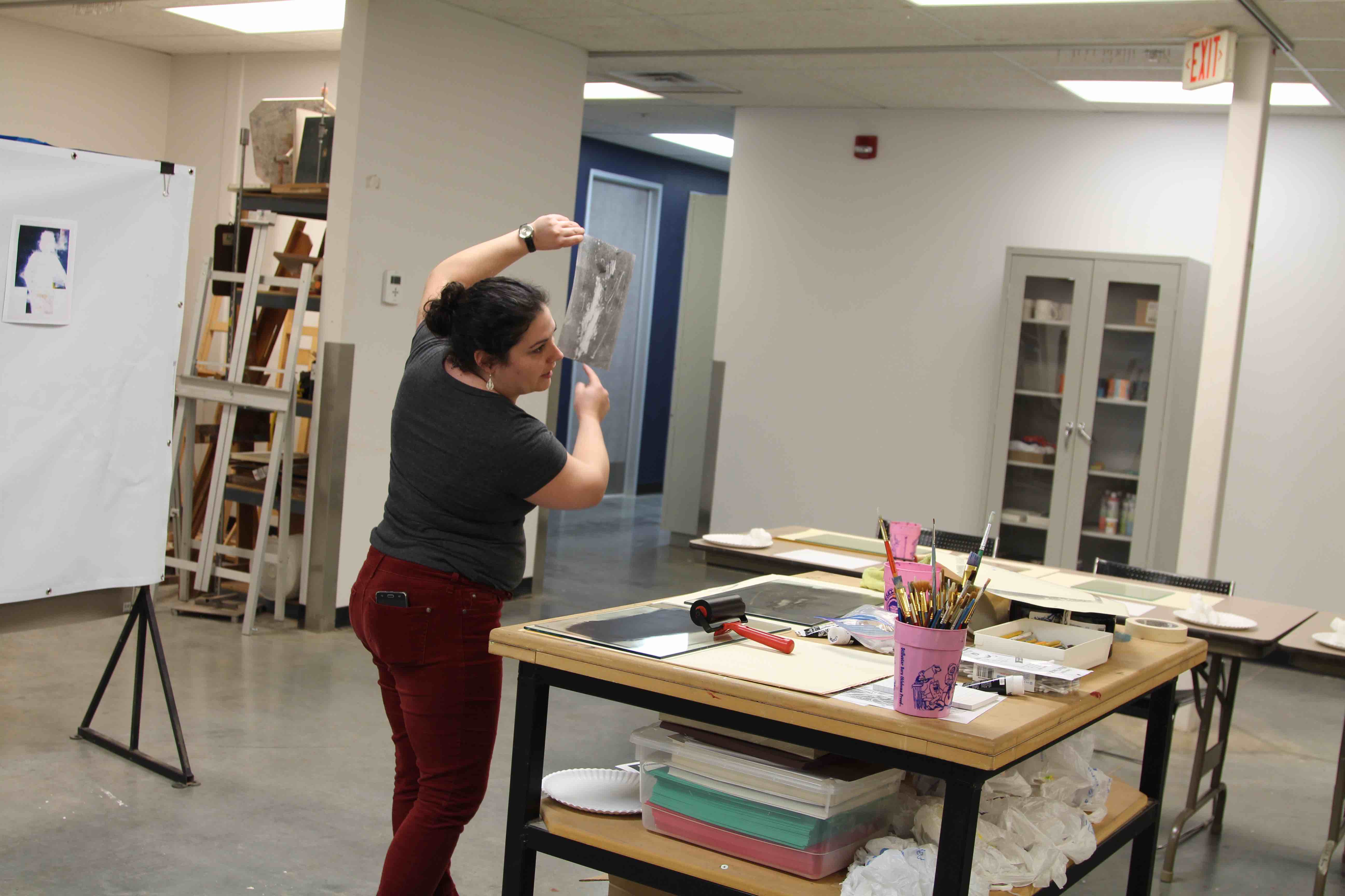 Maxine Warren: The Universe in a Monotype Special Event