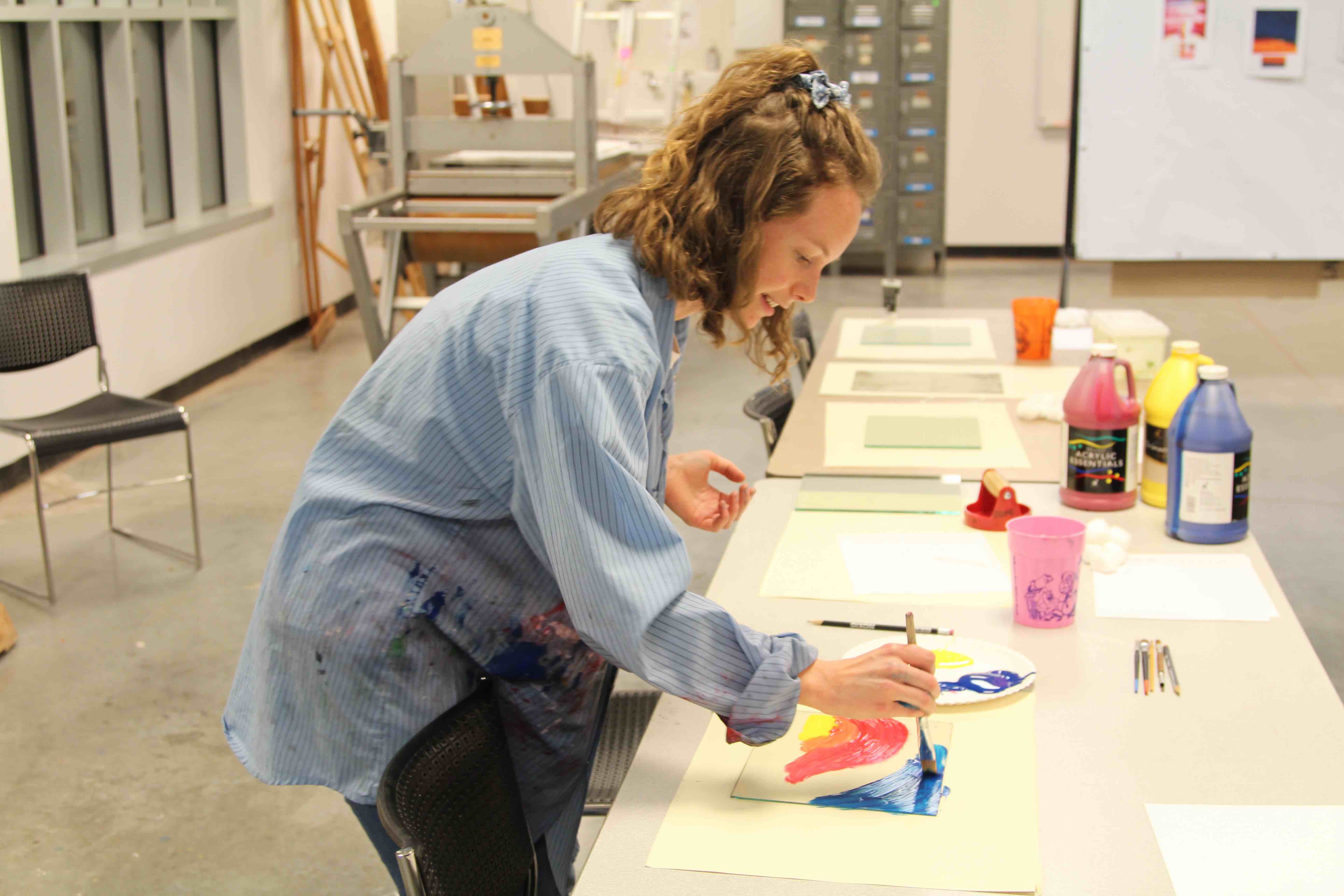 Maxine Warren: The Universe in a Monotype Special Event