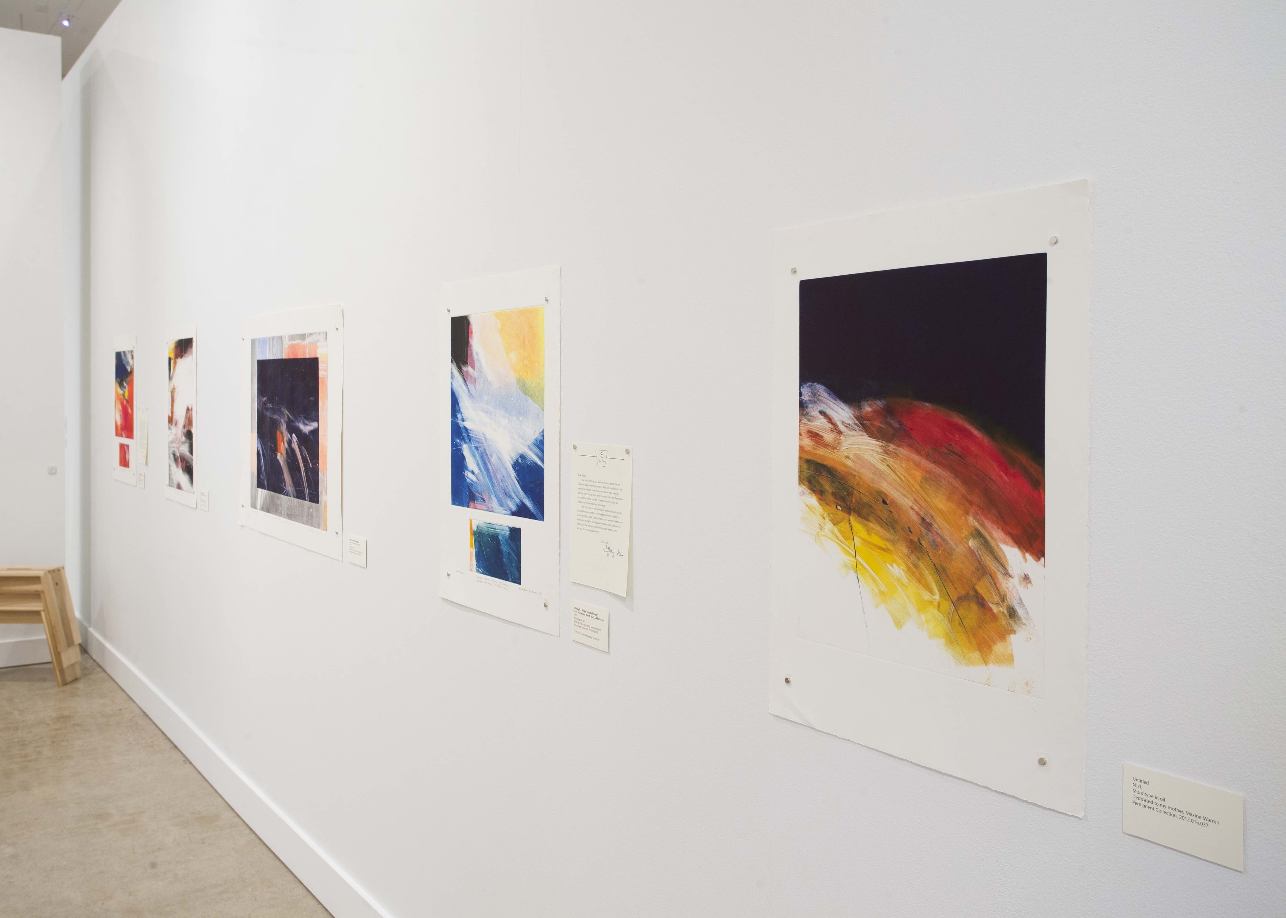 Maxine Warren: The Universe in a Monotype Installation