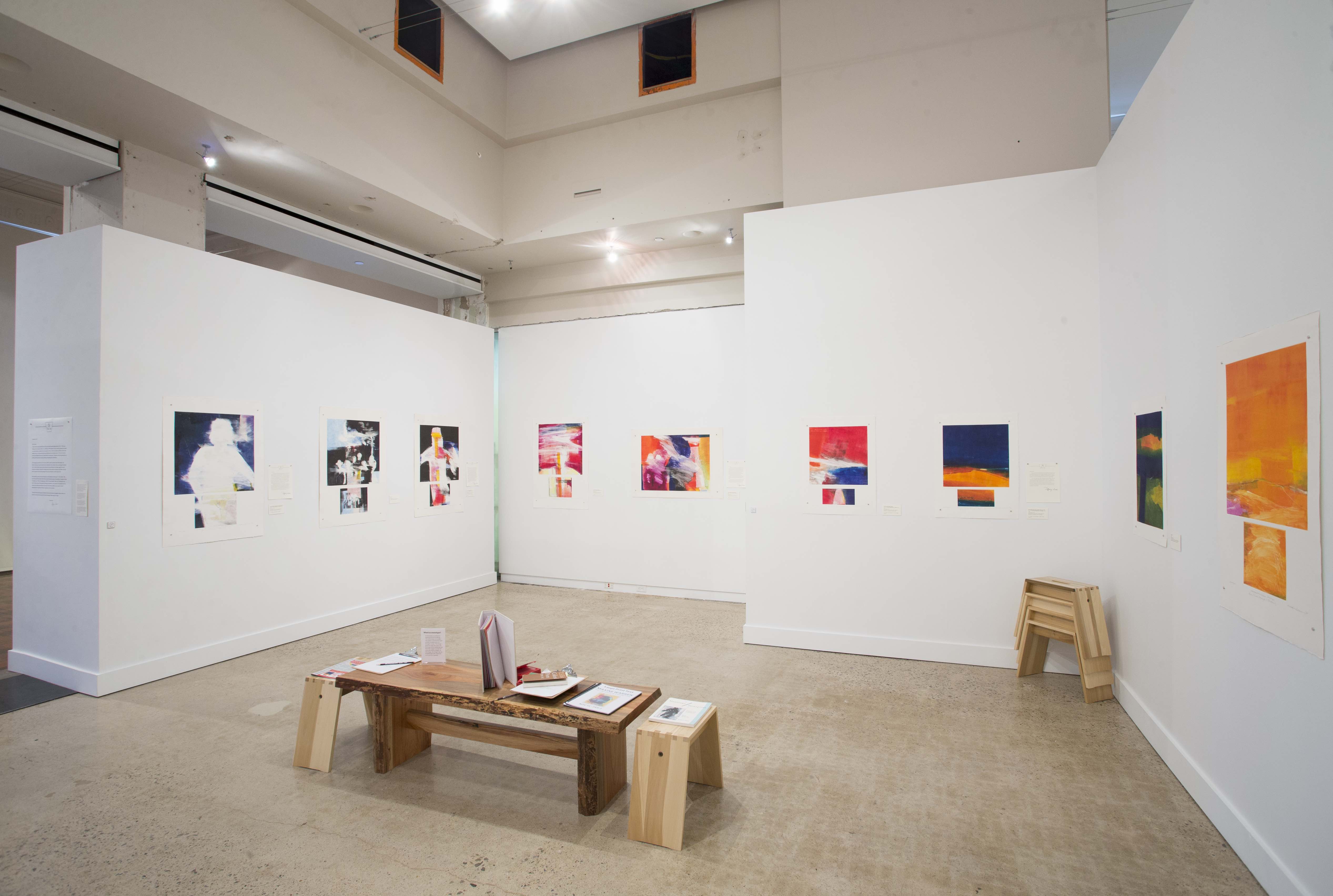 Maxine Warren: The Universe in a Monotype Installation