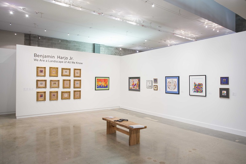 Benjamin Harjo Jr. Installation