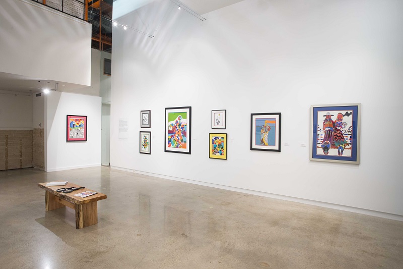 Benjamin Harjo Jr. Installation