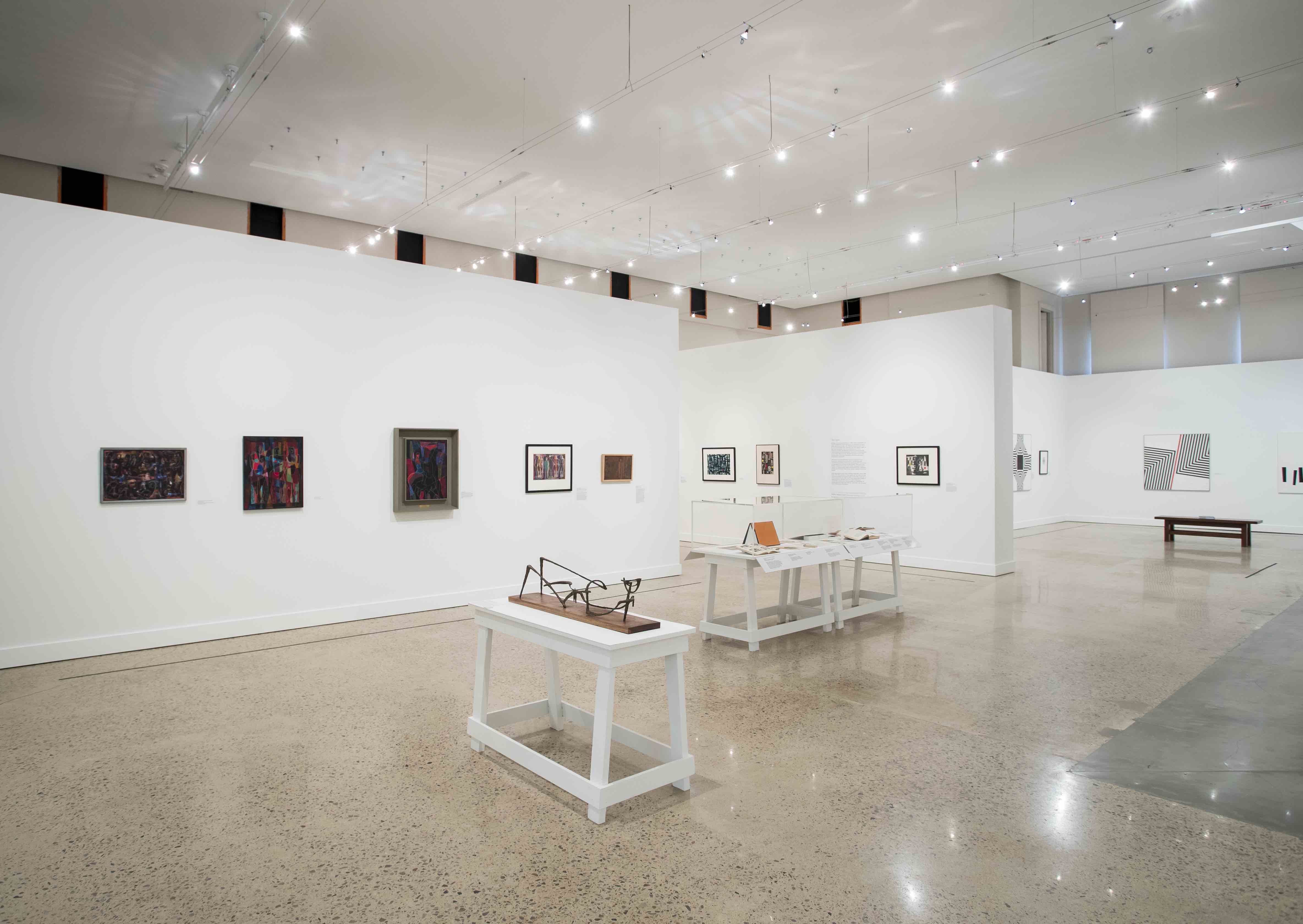 Centering Modernism installation.