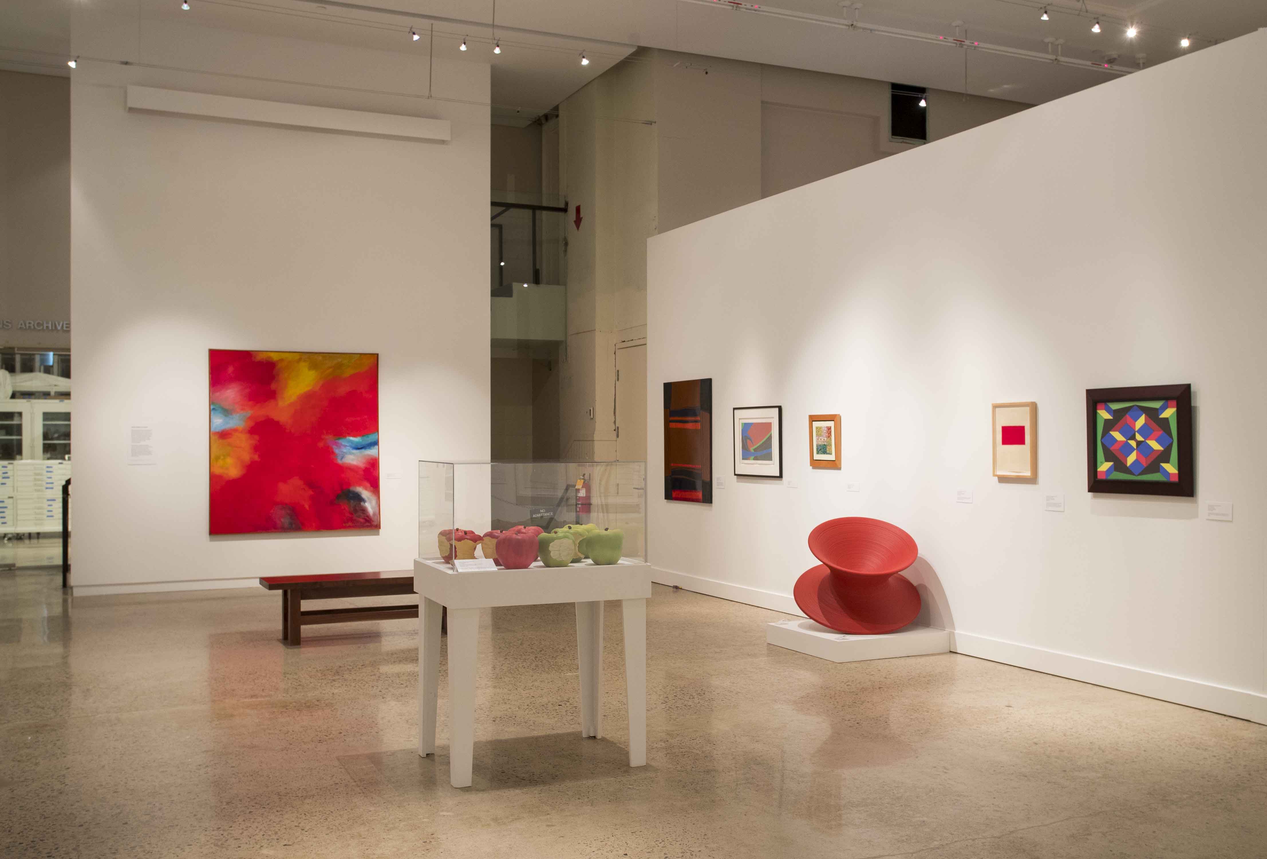 Red/Green/Cow Installation