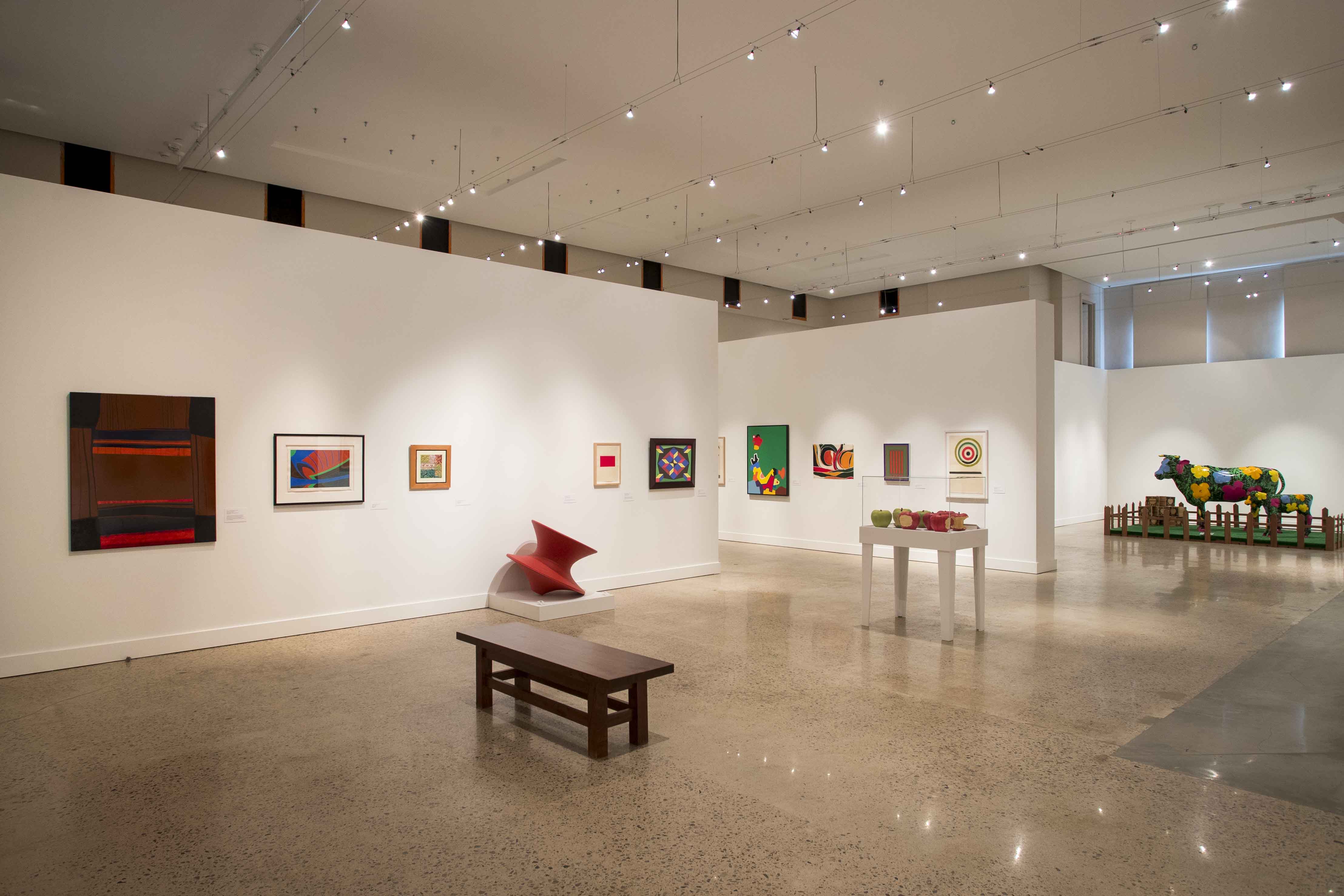 Red/Green/Cow Installation