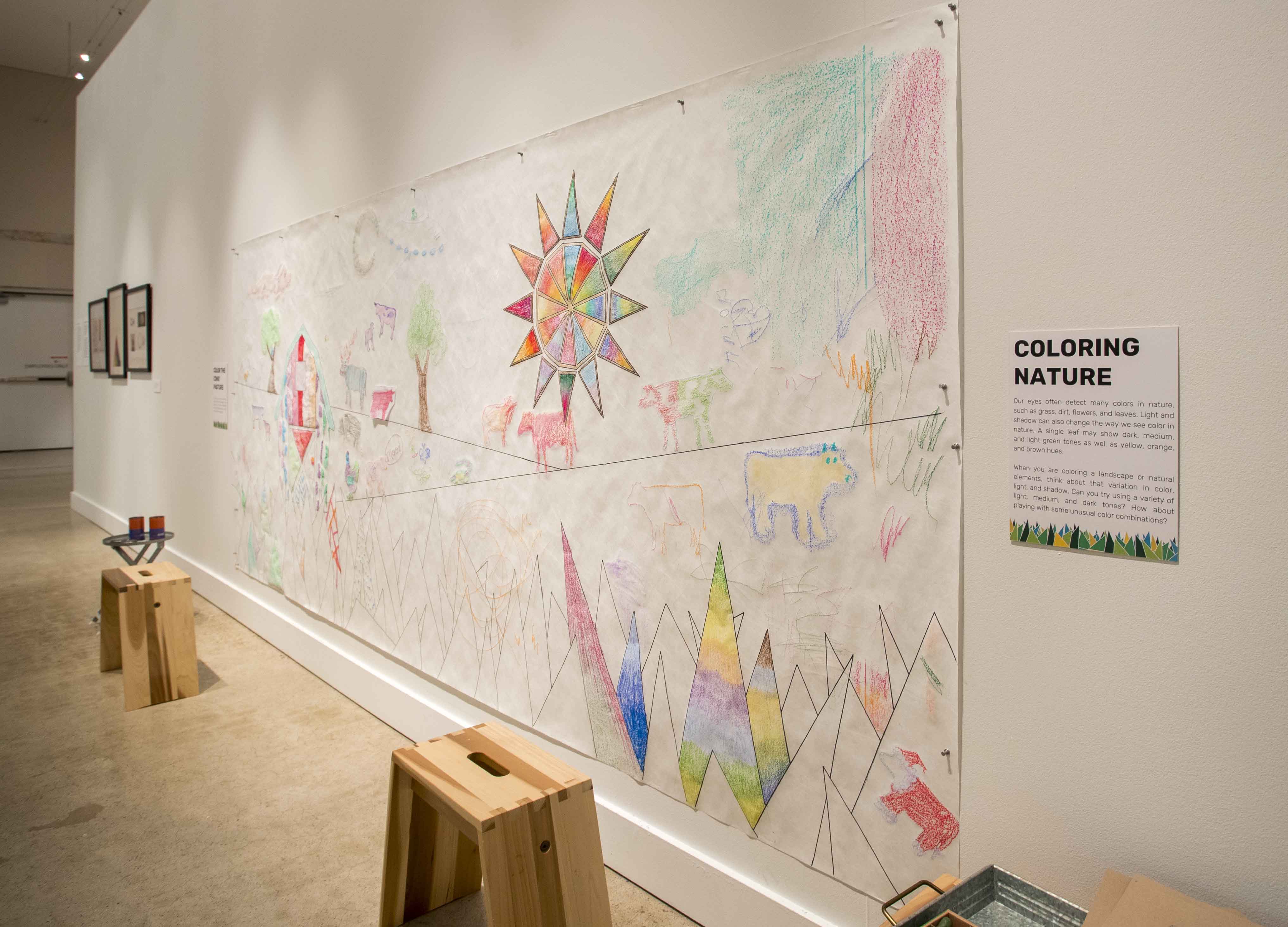 Red/Green/Cow Installation