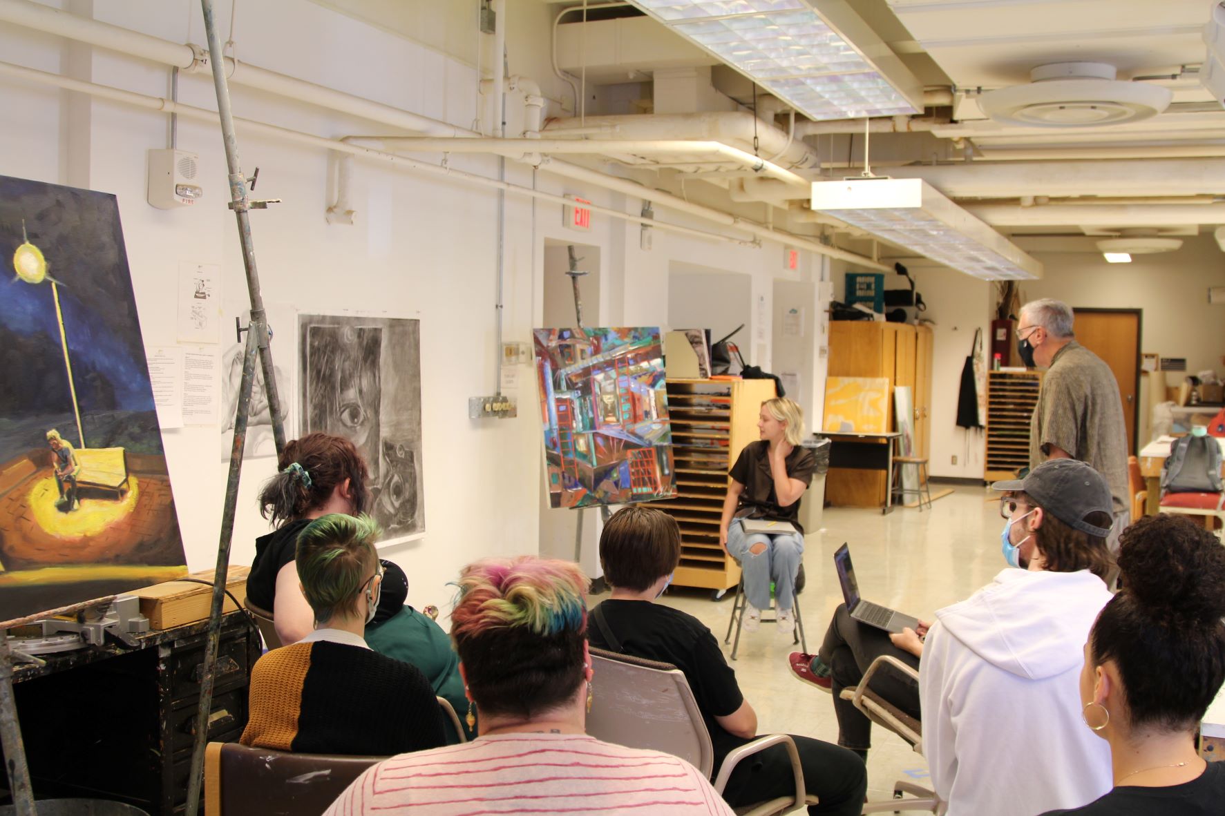 Critique with OSU students