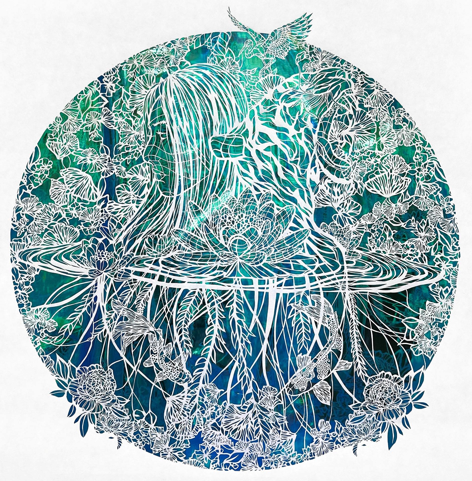 "As Above, So Below" by Delaney Mesun Shin "As Above, So Below" by Delaney Mesun Shin