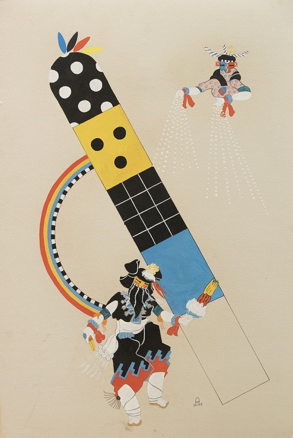 James Michael Byrnes (Jimmy Bear) (Lakota and Acoma-Laguna, 1938-1998)