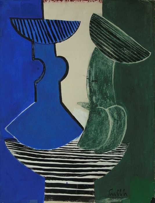 Smith Collection Untitled 1940 Opaque Watercolor